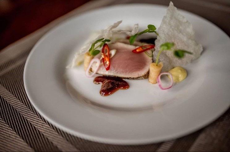 Delicious food served by the chef of Nootka Wilderness Lodge